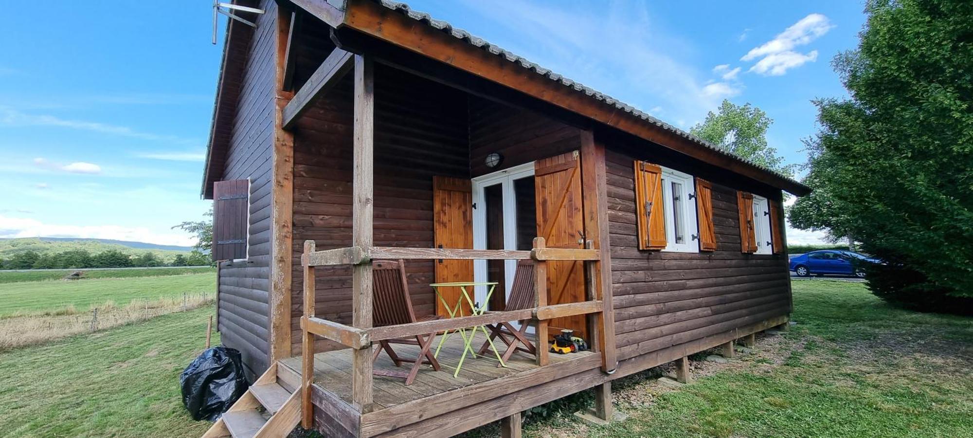 Chalets Etang Sur Arroux Exterior photo